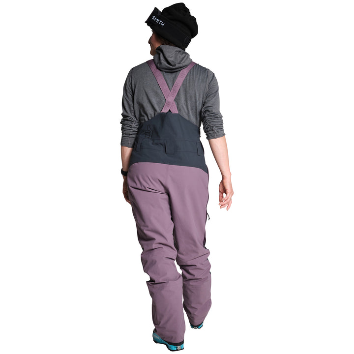 Trew Gear Trillium Bibs - Women's Black Plum