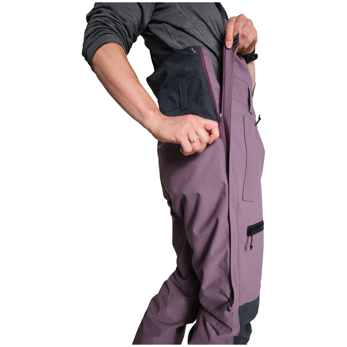 Trew Gear Trillium Bibs - Women's Black Plum