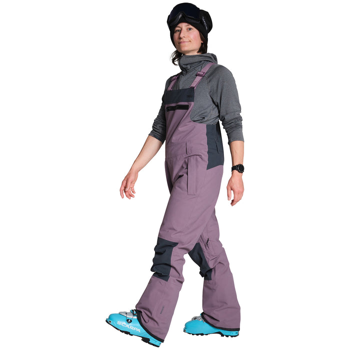 Trew Gear Trillium Bibs - Women's Black Plum