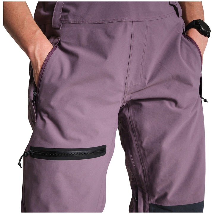 Trew Gear Trillium Bibs - Women's Black Plum