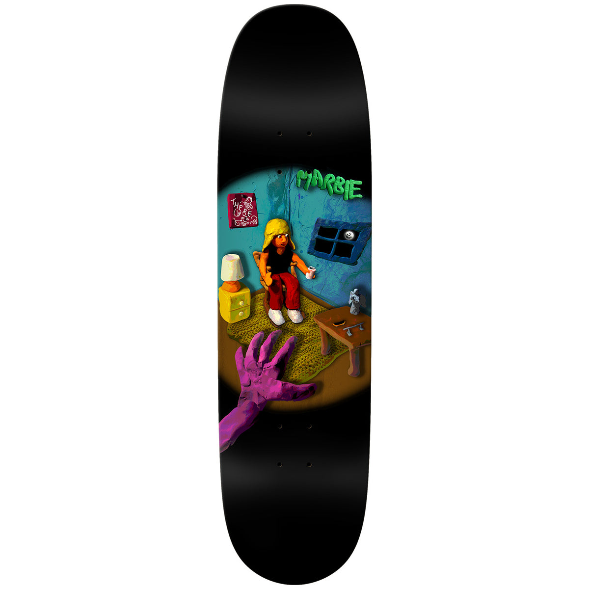 There Skateboards Marbie Goopy 8.5 Skateboard Deck