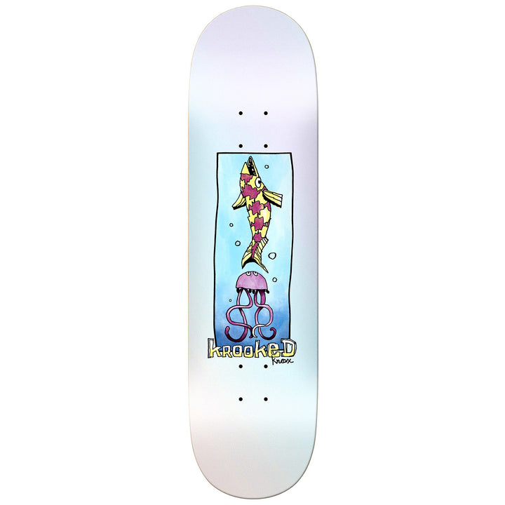 Krooked Knox Ocean Animal 8.5 Skateboard Deck