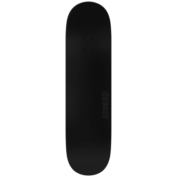 Krooked Team Eyes Black 8.5 Skateboard Deck