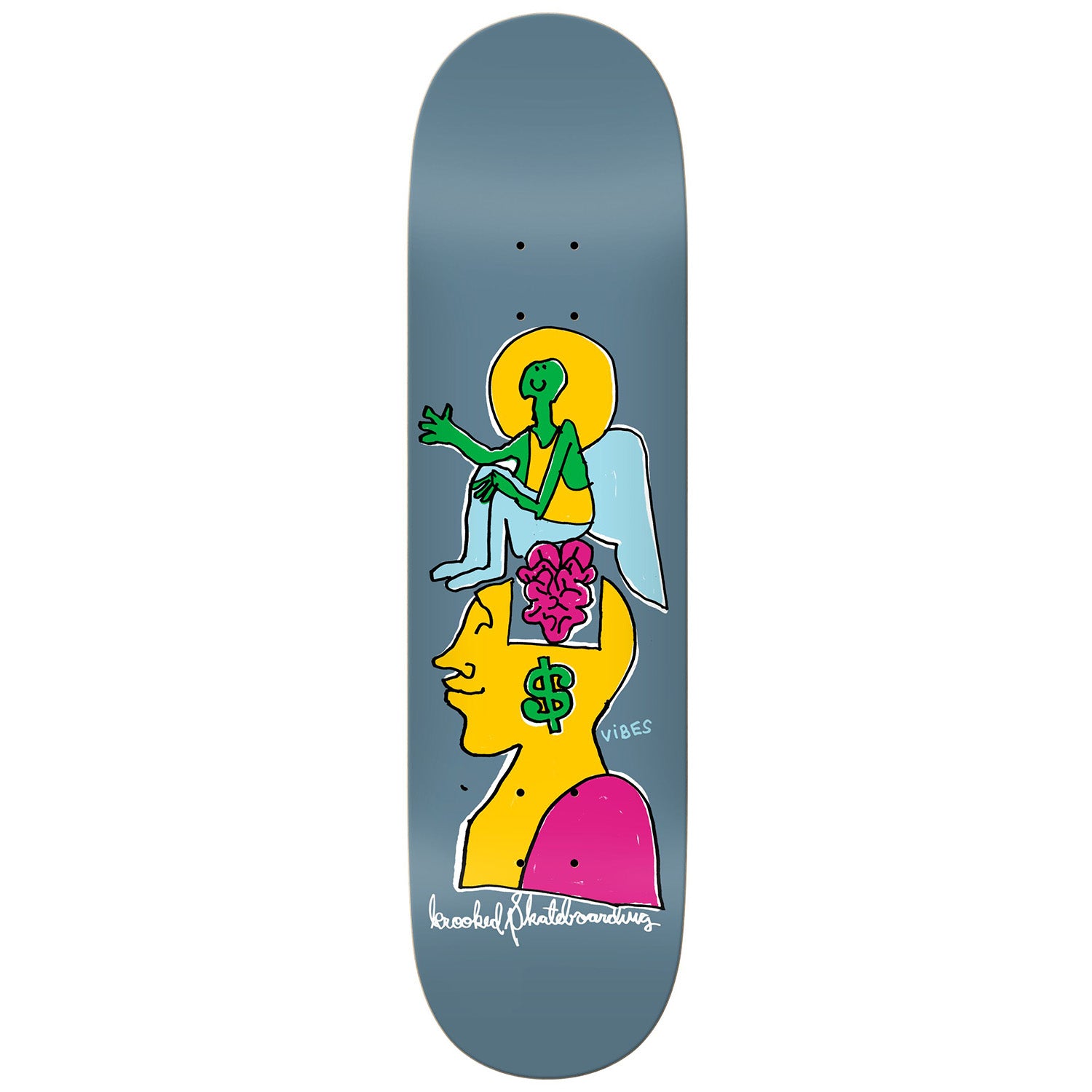 Krooked Team Skateboard Deck