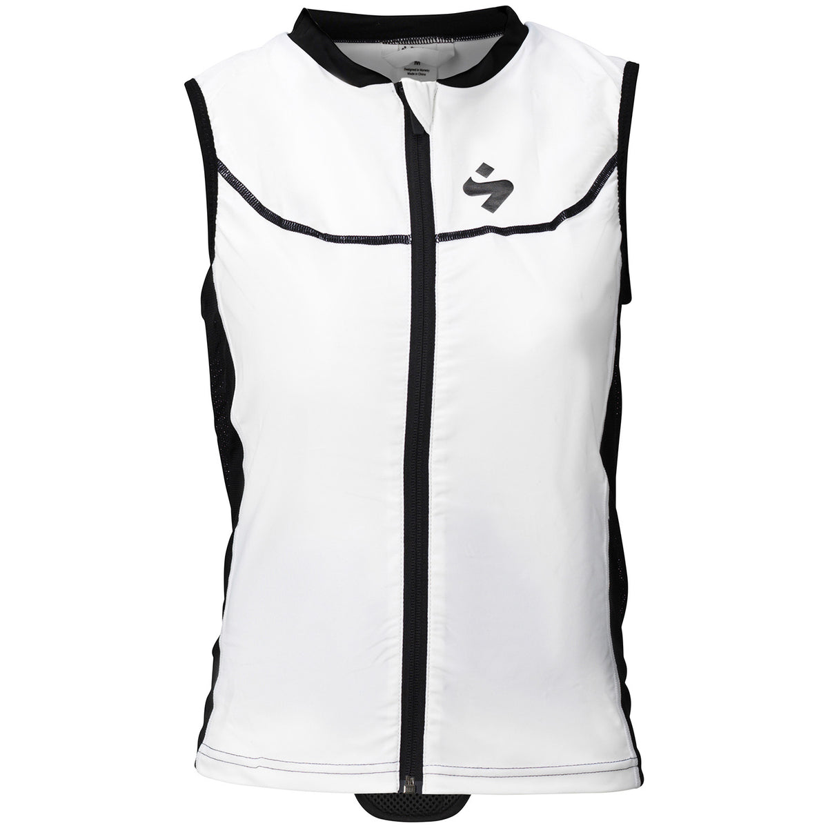 Sweet Protection Back Protector Vest - Women's True Black/Snow White