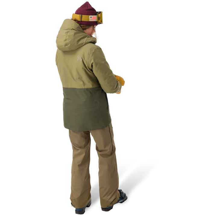 Flylow Avery Jacket - Women's Capers/Evergreen