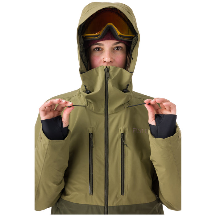Flylow Avery Jacket - Women's Capers/Evergreen