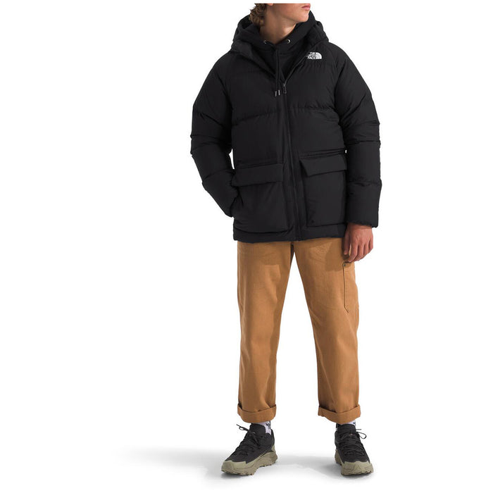 The North Face Teen North Down Fleece-Lined Short Parka - Kids' TNF Black