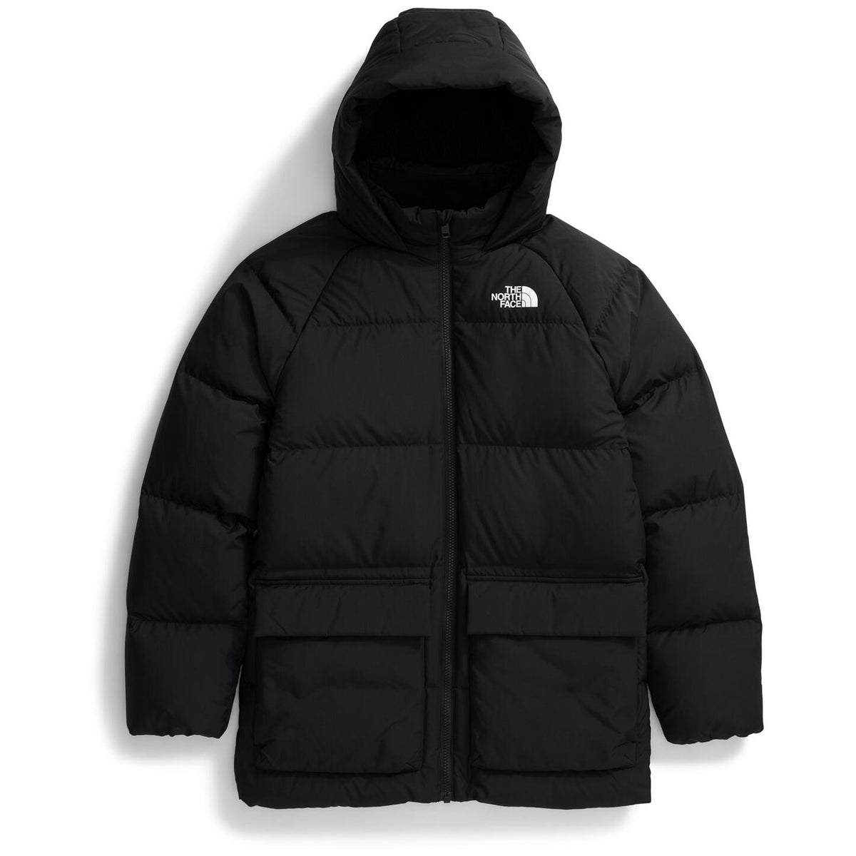 The North Face Teen North Down Fleece-Lined Short Parka - Kids' TNF Black