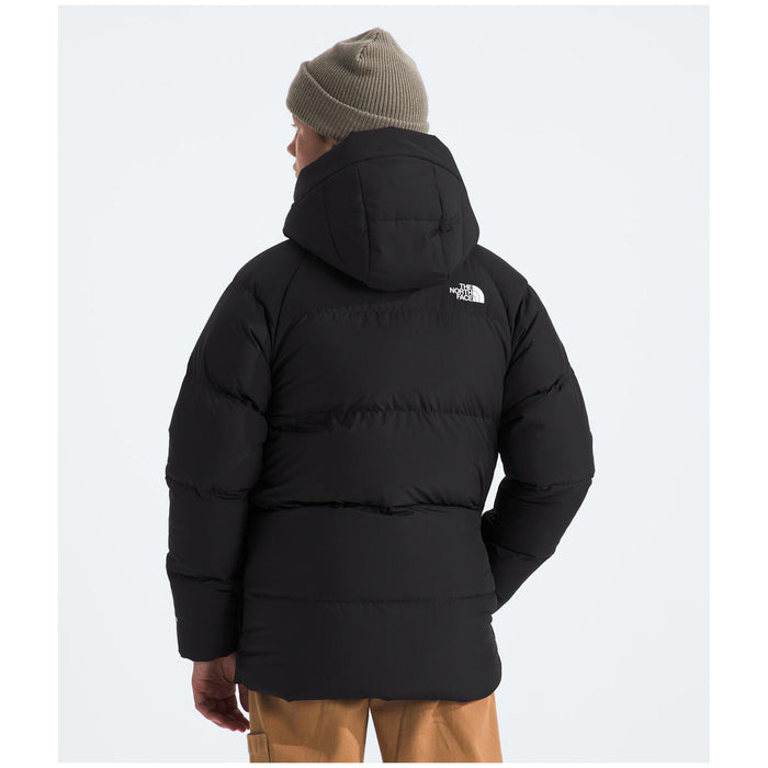 The North Face Teen North Down Fleece-Lined Short Parka - Kids' TNF Black