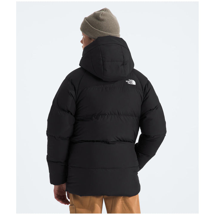 The North Face Teen North Down Fleece-Lined Short Parka - Kids' TNF Black