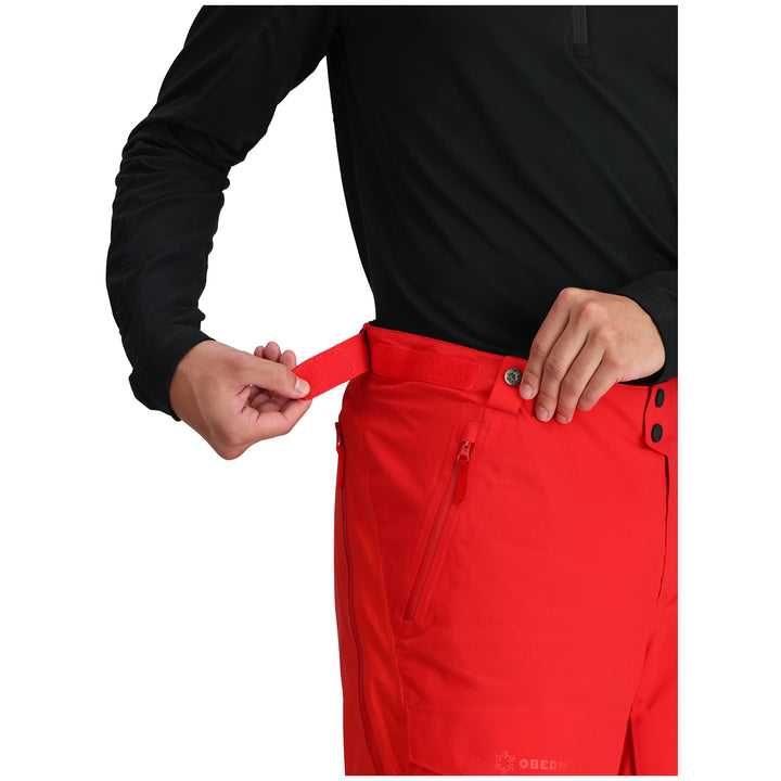 Obermeyer Oberreute Pants - Men's High-Risk Red