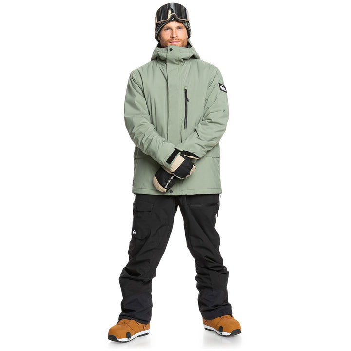Quiksilver Mission Solid Jacket - Men's Sea Spray