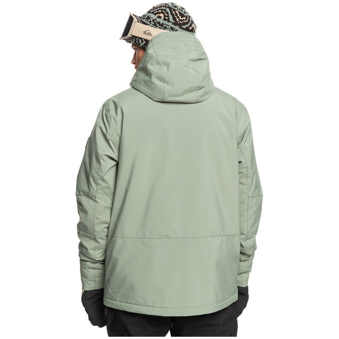 Quiksilver Mission Solid Jacket - Men's Sea Spray