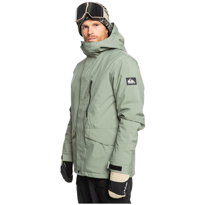 Quiksilver Mission Solid Jacket - Men's Sea Spray