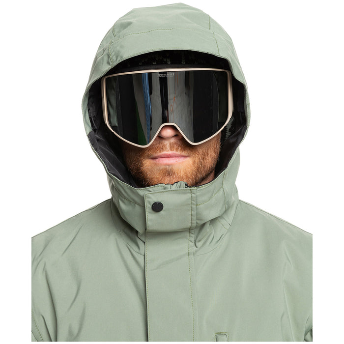 Quiksilver Mission Solid Jacket - Men's Sea Spray