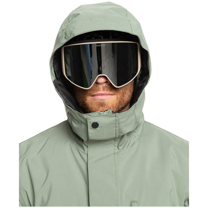 Quiksilver Mission Solid Jacket - Men's Sea Spray