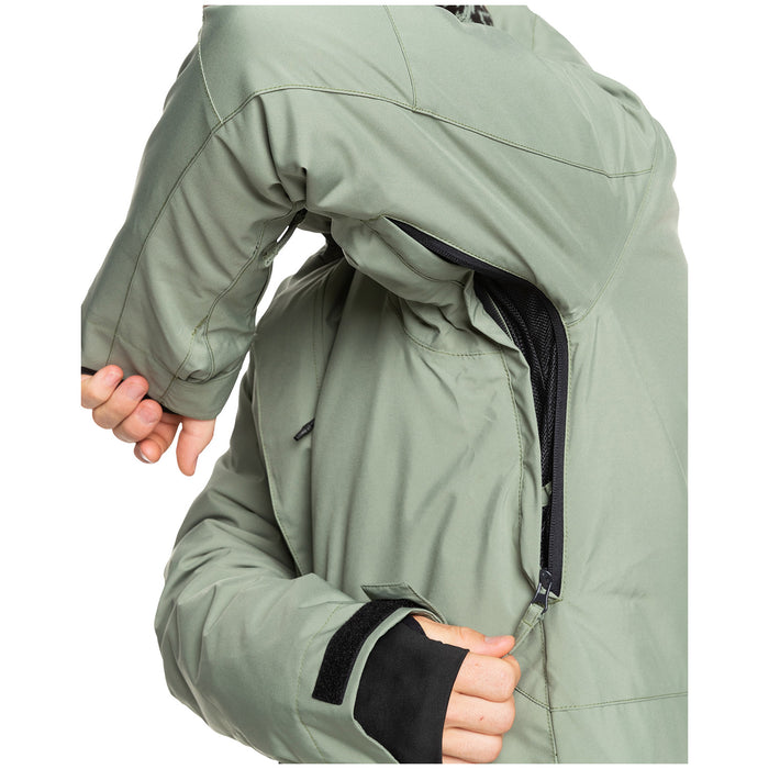 Quiksilver Mission Solid Jacket - Men's Sea Spray