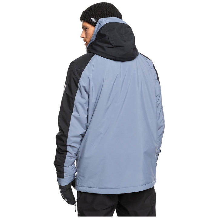 Quiksilver Mission Block Jacket - Men's Flint Stone