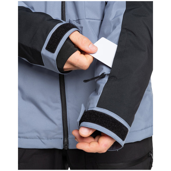 Quiksilver Mission Block Jacket - Men's Flint Stone