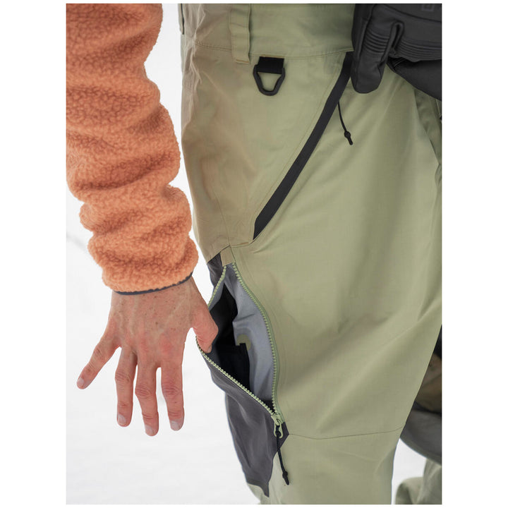 Armada Emmons 3L Bibs - Men's Macha/Anthracite