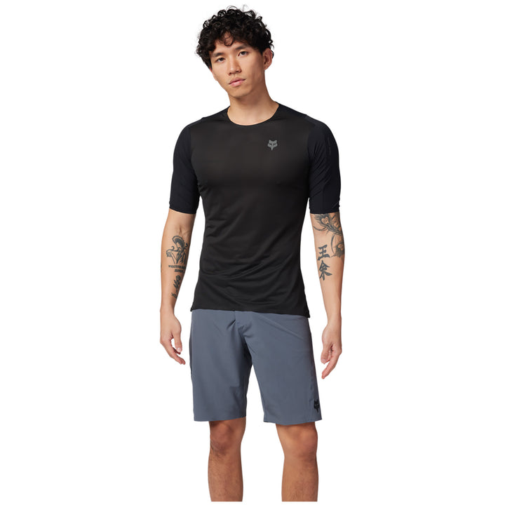 Fox Racing Flexair Ascent Short-Sleeve Jersey Black