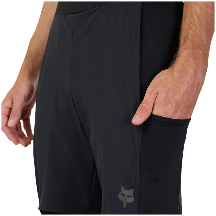 Fox Racing Flexair Ascent Cargo Bib Shorts Black