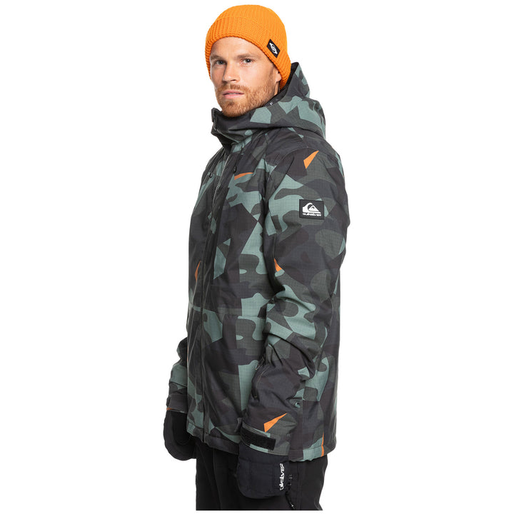 Quiksilver Mission Printed Jacket - Men's Sea Spray Slub Chambray