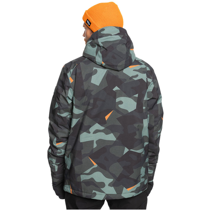 Quiksilver Mission Printed Jacket - Men's Sea Spray Slub Chambray