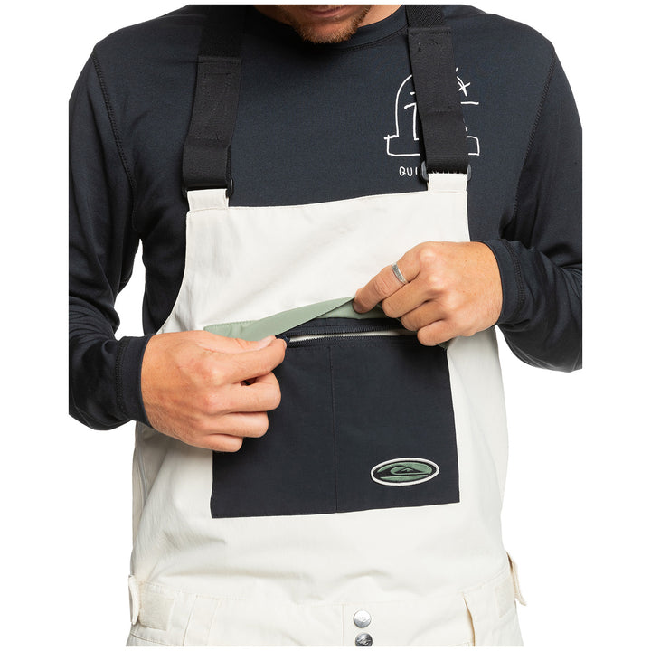 Quiksilver Fly High Bibs - Men's Birch