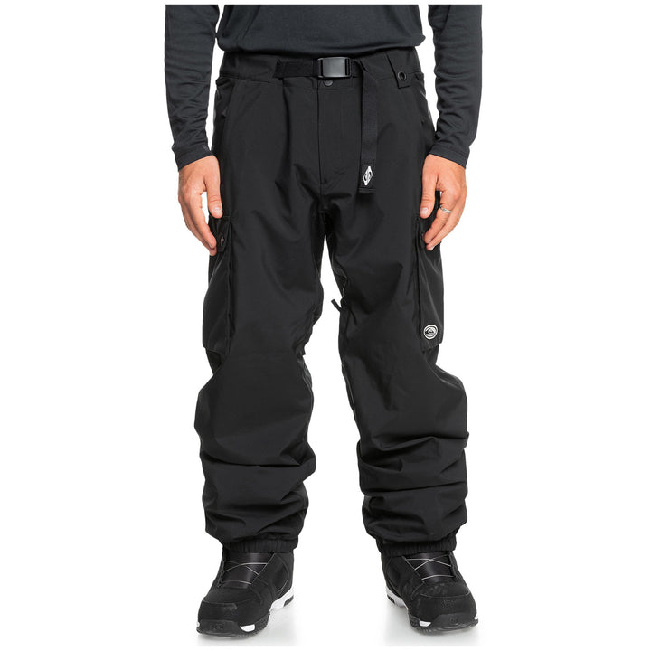Quiksilver Snow Down Cargo Pants - Men's Black
