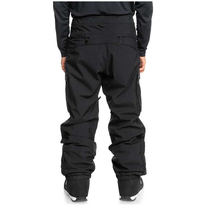 Quiksilver Snow Down Cargo Pants - Men's Black