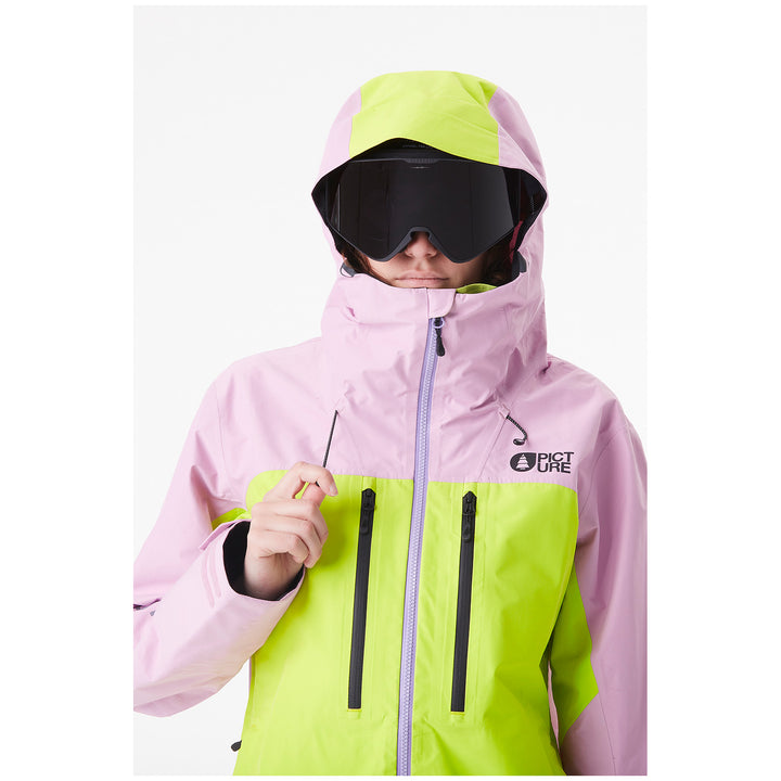Picture Organic Acidic 3L Xpore Jacket - Women's Orchid Acid Lime