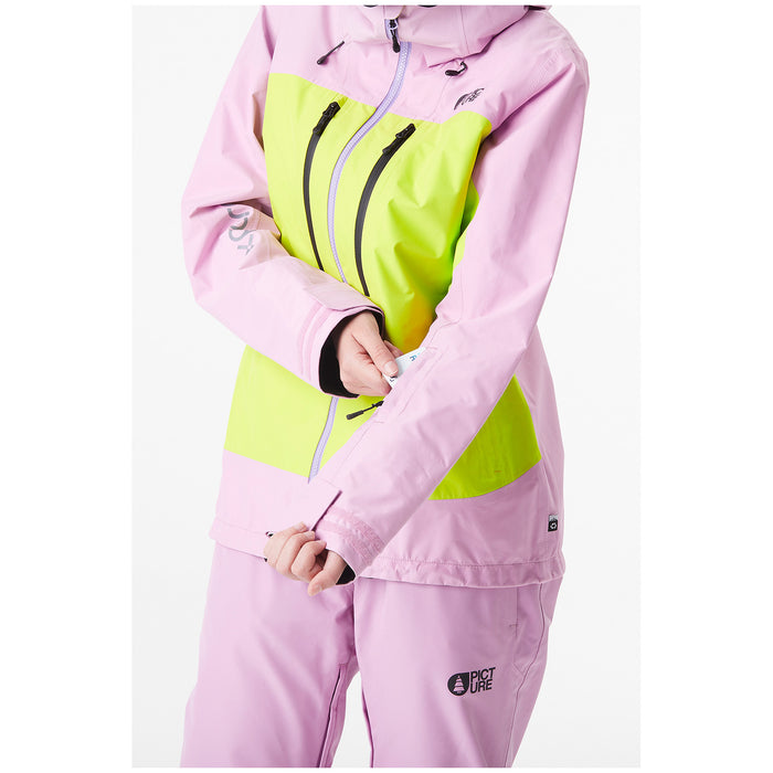 Picture Organic Acidic 3L Xpore Jacket - Women's Orchid Acid Lime