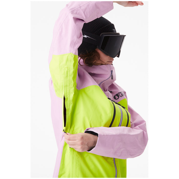 Picture Organic Acidic 3L Xpore Jacket - Women's Orchid Acid Lime