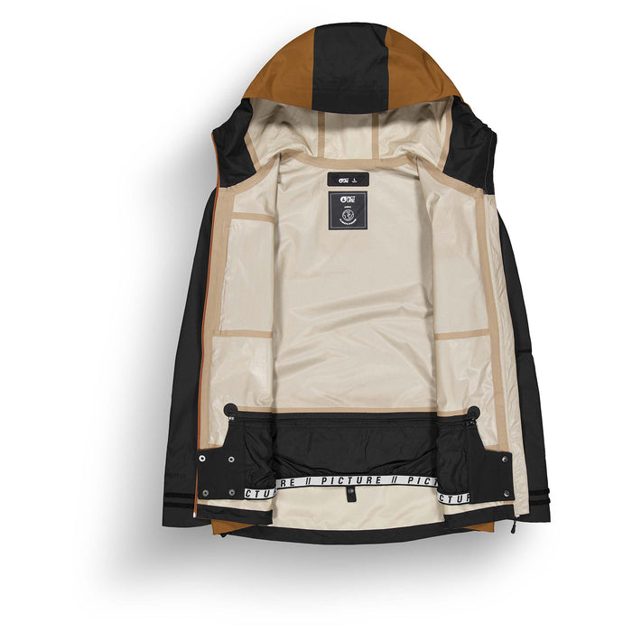 Picture Organic Broader 3L Jacket - Men's Black Chocolate