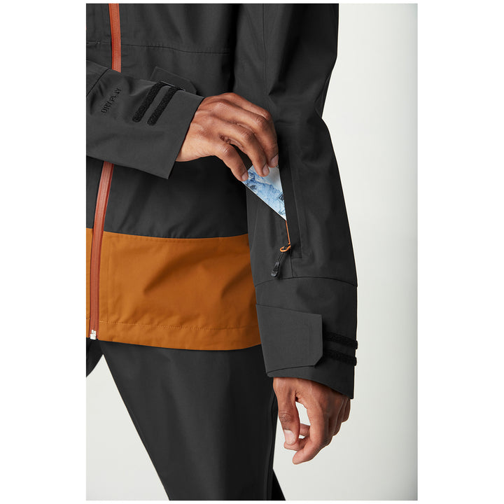 Picture Organic Broader 3L Jacket - Men's Black Chocolate