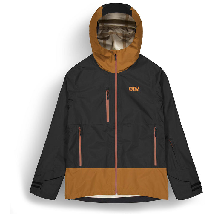 Picture Organic Broader 3L Jacket - Men's Black Chocolate