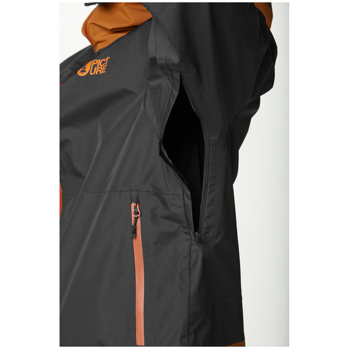 Picture Organic Broader 3L Jacket - Men's Black Chocolate