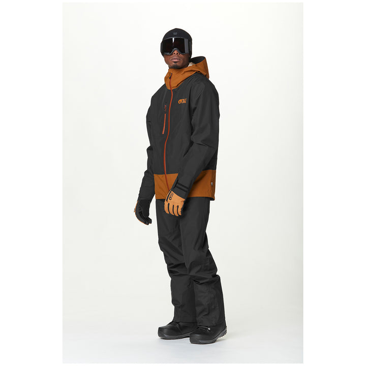 Picture Organic Broader 3L Jacket - Men's Black Chocolate
