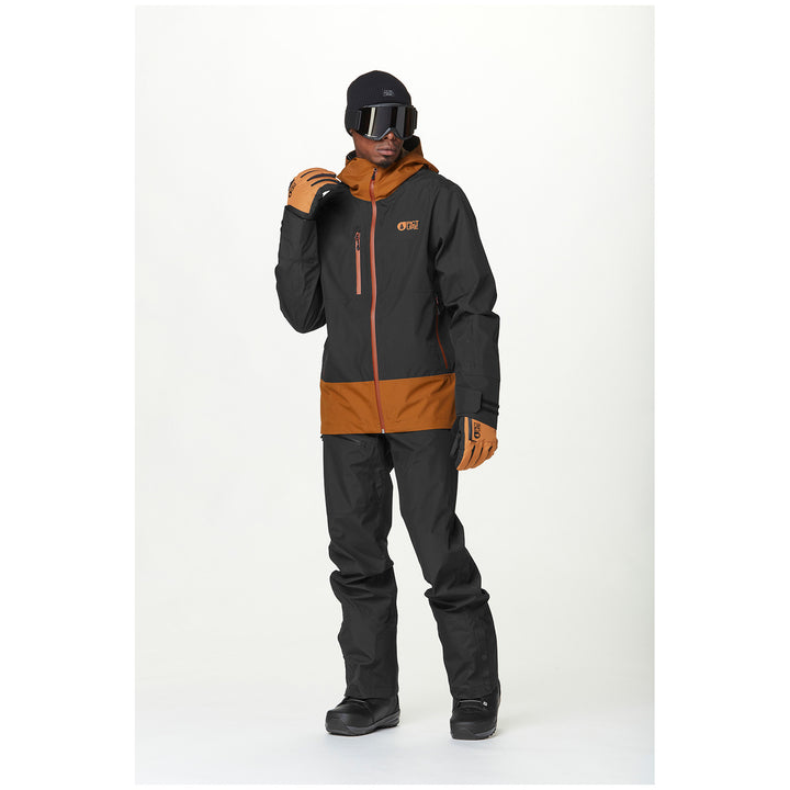 Picture Organic Broader 3L Jacket - Men's Black Chocolate