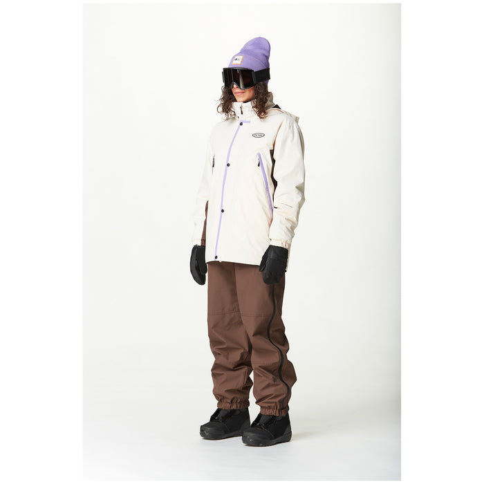 Picture Organic Citrik Jacket - Unisex Black Vanilla Cocoa Brown