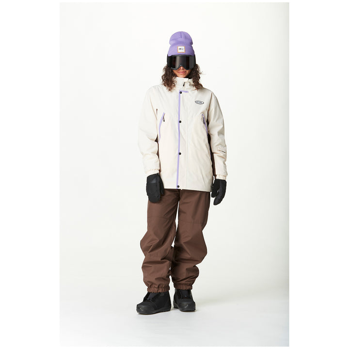Picture Organic Citrik Jacket - Unisex Black Vanilla Cocoa Brown