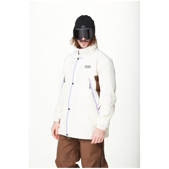 Picture Organic Citrik Jacket - Unisex Black Vanilla Cocoa Brown