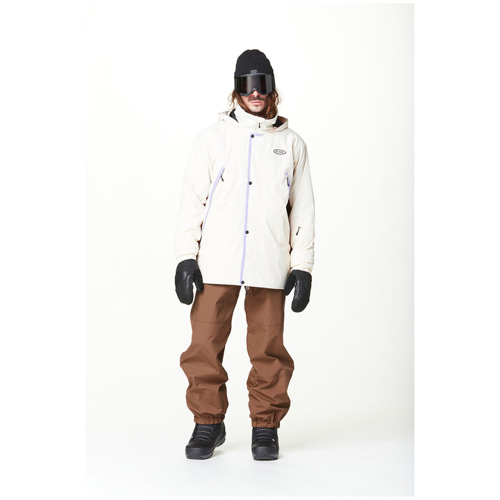 Picture Organic Citrik Jacket - Unisex Black Vanilla Cocoa Brown