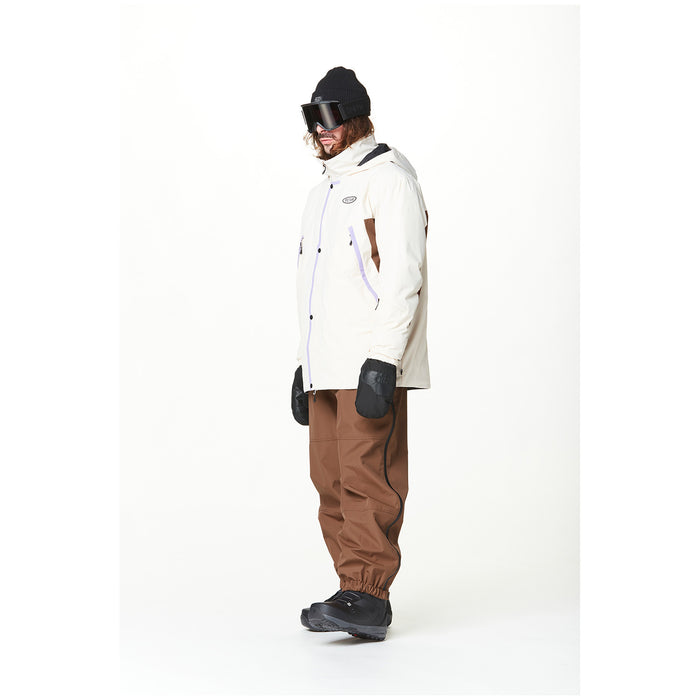 Picture Organic Citrik Jacket - Unisex Black Vanilla Cocoa Brown