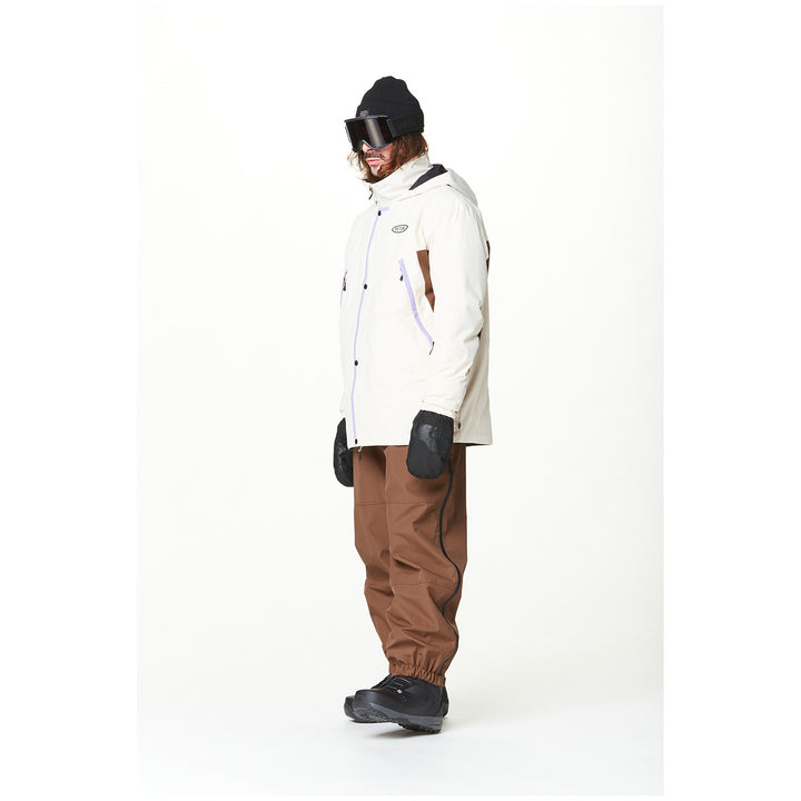 Picture Organic Citrik Jacket - Unisex Black Vanilla Cocoa Brown
