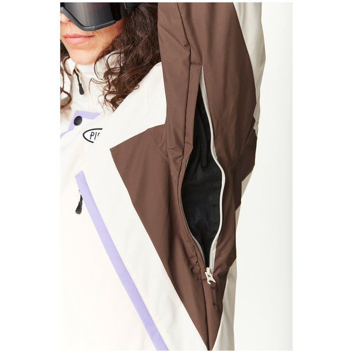 Picture Organic Citrik Jacket - Unisex Black Vanilla Cocoa Brown