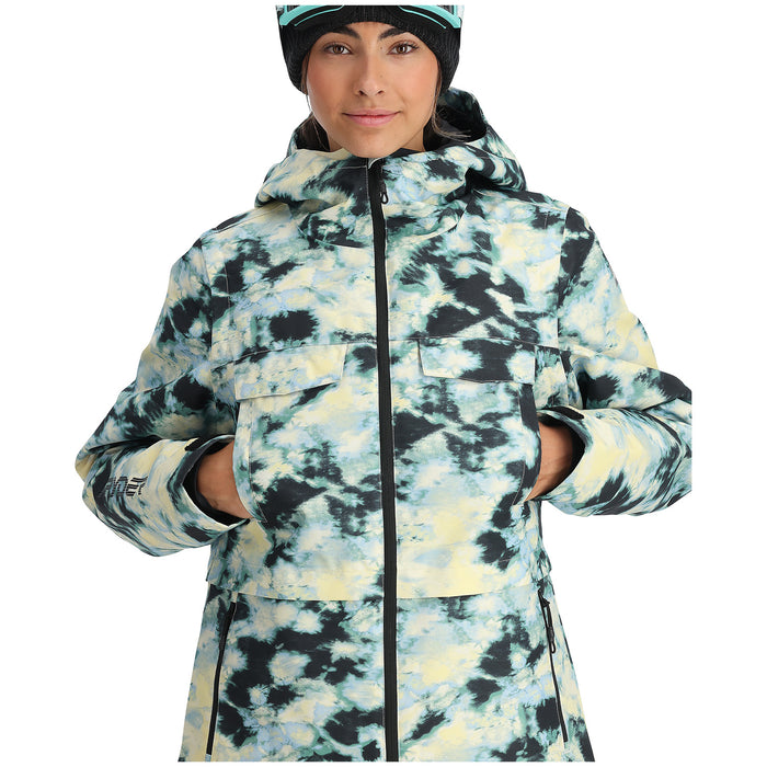 Spyder Field Jacket - Women's Tie Dye Vanila Latte
