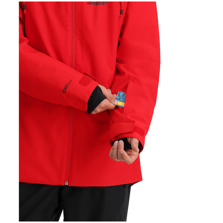Spyder Field Jacket - Men's Spyder Red